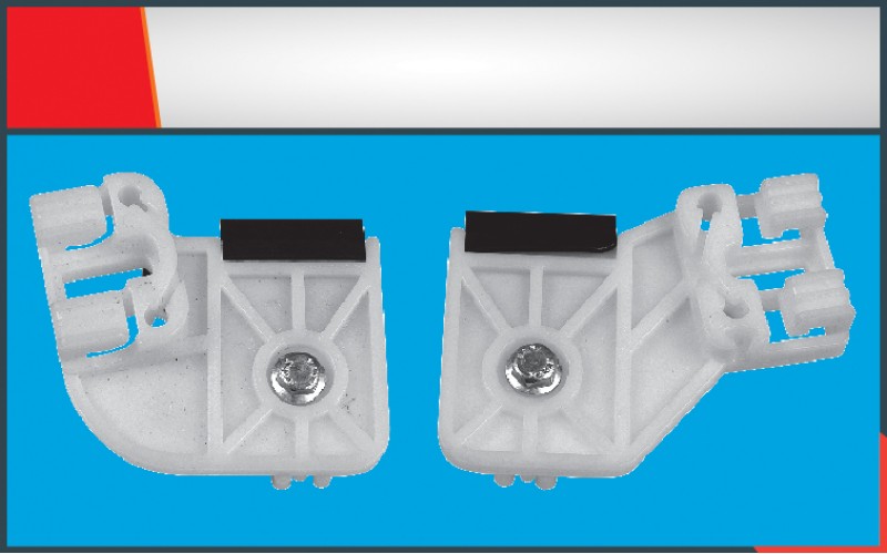POLO NEW MODEL WINDOW REGULATOR CLIPS FRONT- LEFT LAB SET