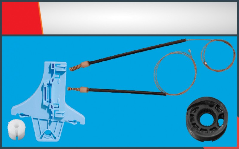 POLO 2010-2014 CAM KRİKO TELİ ARKA SOL SET
