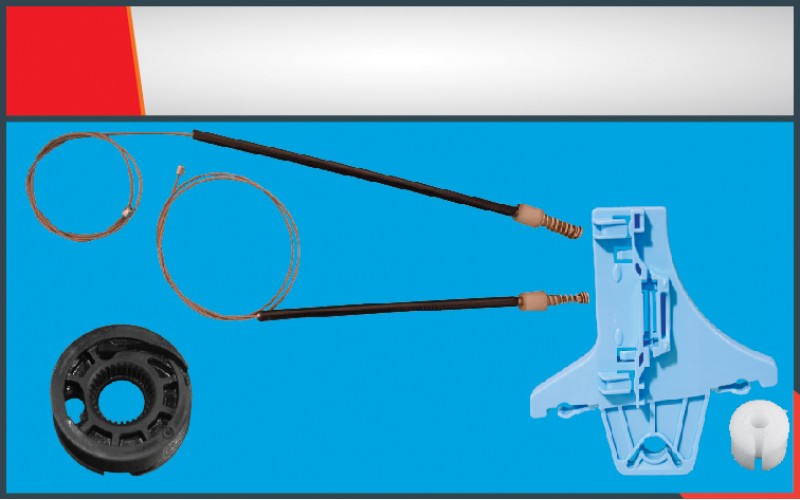 POLO 2010-2014 CAM KRİKO TELİ ARKA SAĞ SET