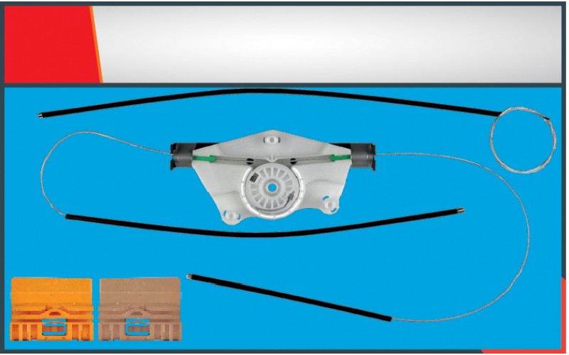 TOUAREG  ARKA CAM KRİKO TELİ SAĞ SET KAPAKLI
