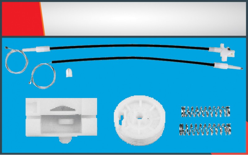 MEGANE 1 CAM KRİKO TELİ ÖN SAĞ SET