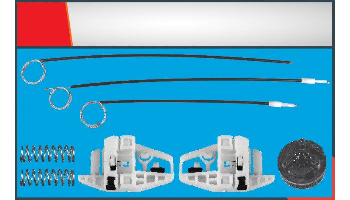MEGANE 2 WINDOW REGULATOR CABLE FRONT- RIGHT SET