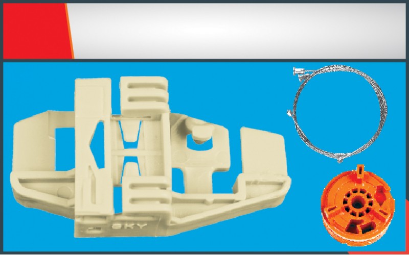 SCENIC YENİ MODEL CAM KRİKO TELİ ÖN SAĞ SET