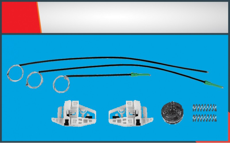 206 CAM KRİKO TELİ SAĞ SET
