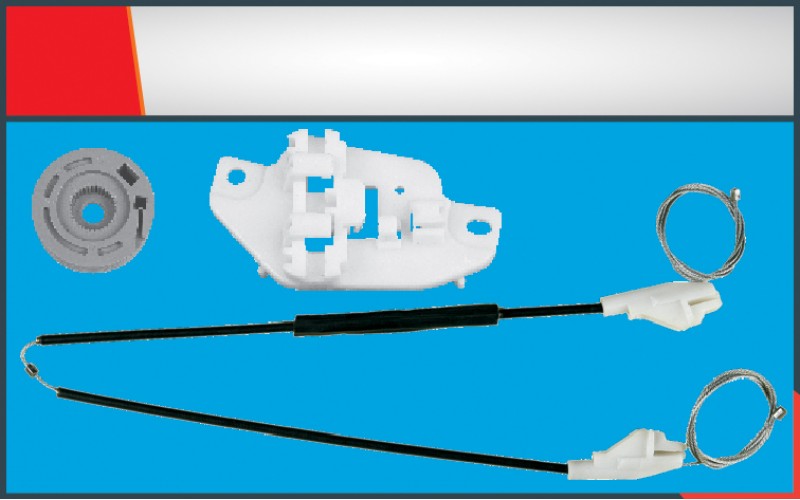 ACCENT ESKİ MODEL 1 CAM KRİKO TELİ ÖN SOL SET