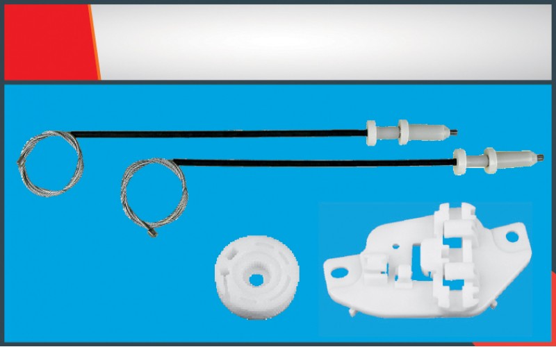 ACCENT YENİ MODEL CAM KRİKO TELİ ÖN SAĞ SET