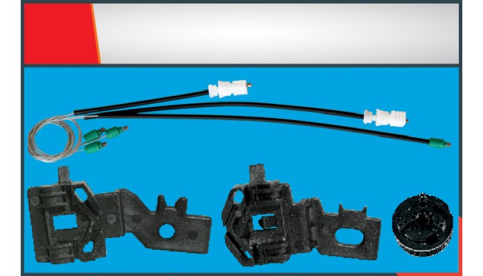 QASHQAI CAM KRİKO TELİ ÖN SOL SET