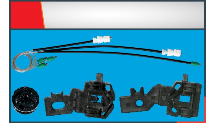 QASHQAI CAM KRİKO TELİ ÖN SAĞ SET