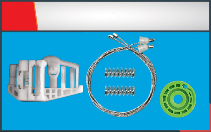 BMW E87 CAM KRİKO TELİ ARKA SOL  SET