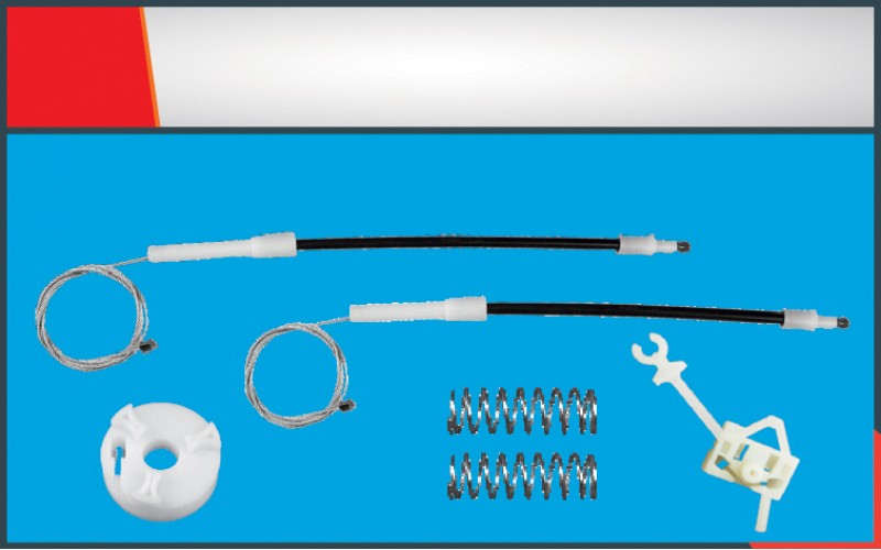 FİAT PANDA CAM KRİKO TELİ SOL SET