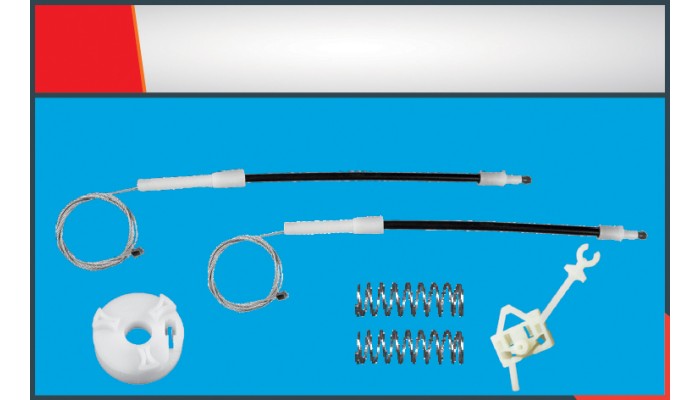 FIAT PANDA WINDOW REGULATOR CABLE RIGHT SET